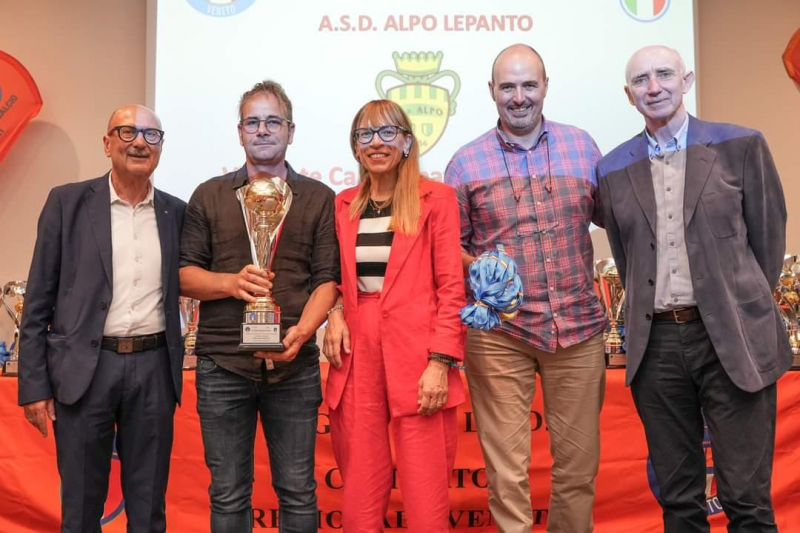 Cerimonia delle premiazioni squadre vincitrici e delle benemerenze Regionali - LND VENETO