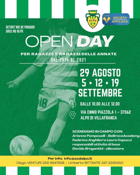 OPEN DAY 2026